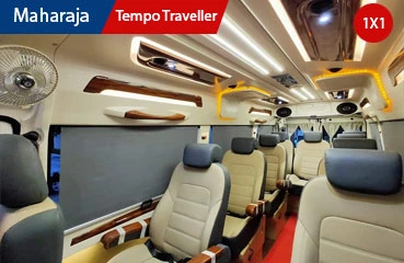 Maharaja 1x1 Tempo Traveller in Mumbai
